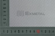 Expandované hliníkové pletivo 1000 mm jemné pletivo (6 mm x 3 mm)