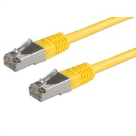 LAN S/FTP Cat.6 RJ45 sieťový kábel, žltý, 7 m LAN S/FTP Cat.6 RJ45 sieťový kábel, žltý, 7 m