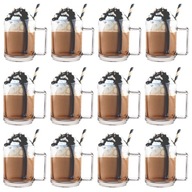 Hrnčeky na kávu a čaj, poháre, 250 ml, SET 12 ks Hrnčeky na kávu a čaj, poháre, 250 ml, SET 12 ks