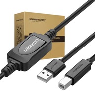 UGREEN AKTÍVNY KÁBLOVÝ ADAPTÉR USB-A NA USB-B 2.0 TLAČIARNE SKENER 15M UGREEN AKTÍVNY KÁBLOVÝ ADAPTÉR USB-A NA USB-B 2.0 TLAČIARNE SKENER 15M