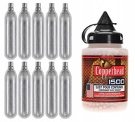 Crosman Copperhead 4,5 BB pelety 1500 ks +CO2 10 ks Crosman Copperhead 4,5 BB pelety 1500 ks +CO2 10 ks