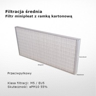 PROTIPRACHOVÝ FILTER M5 / ePM10 55% 145 x 450 x 20