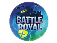 Battle Royale narodeninové taniere 23cm 8ks