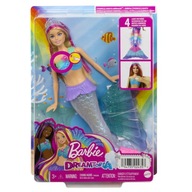 Bábika Barbie malibu morská panna blikajúca svetielkami