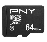 Pamäťová karta PNY microSD 64GB 100/10MB/s Adaptér