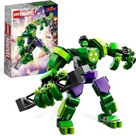 LEGO SUPER HEROES SÚPRAVA MECHANICKÉHO BRANCI MARVEL HULK 76241 138 ELEMENTOV. 6+