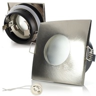 Stropné svietidlo s kovovým LED očkom s päticou GU10