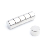 Neodymový magnet valcový MW 15x10 N38 10 ks. Neodymový magnet valcový MW 15x10 N38 10 ks.
