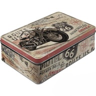 Darčeková krabička na motocykel plochý Route 66 Bike