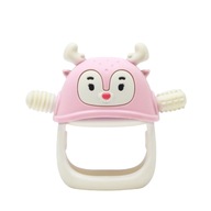 Smily Mia Reindeer Teether svetloružové Smily Mia Reindeer Teether svetloružové