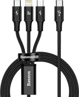 Baseus USB-C - USB-C, microUSB, Lightnin USB kábel Baseus USB-C - USB-C, microUSB, Lightnin USB kábel