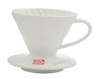 Keramický odkvapkávač Hario V60-01 - Biely