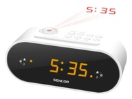 SENCOR SRC 3100 W FM rádiobudík Biely SENCOR SRC 3100 W FM rádiobudík Biely