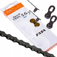 TAYA TB-50 5 6 7 radov 116 článkov spona na sponu reťaze bicykla spona TAYA TB-50 5 6 7 radov 116 článkov spona na sponu reťaze bicykla spona