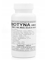 Biotínový komplex KOŽA VLASY NAILS 60k Podkova Biotínový komplex KOŽA VLASY NAILS 60k Podkova