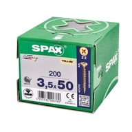 Univerzálne skrutky SPAX 3,5 x 50 200 ks PZ2 Univerzálne skrutky SPAX 3,5 x 50 200 ks PZ2