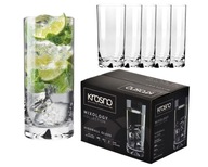 VYSOKÉ POHÁRE LONG DRINK 6 x 300 ml MIXOLÓGIA NA KOKTEJLY DEZERTY ŠŤAVA VYSOKÉ POHÁRE LONG DRINK 6 x 300 ml MIXOLÓGIA NA KOKTEJLY DEZERTY ŠŤAVA