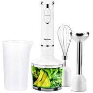 Ručný mixér 3v1 800W biely + sekacia metla 2 nádoby Hoffen Ručný mixér 3v1 800W biely + sekacia metla 2 nádoby Hoffen