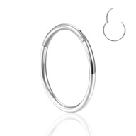 Piercing Silver Clicker Helix Septum Ring 1.0/10 Piercing Silver Clicker Helix Septum Ring 1.0/10