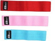 Sada tréningových gumičiek EB FIT Hip Band (3 ks) Sada tréningových gumičiek EB FIT Hip Band (3 ks)