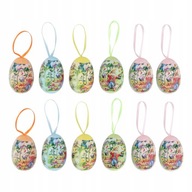 12ks Závesné veľkonočné vajíčka Craft Easter Eggs 12ks Závesné veľkonočné vajíčka Craft Easter Eggs