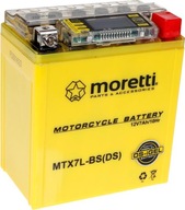 MORETTI GELOVÁ BATÉRIA 12V YTX7L-BS BARTON ZIPP MORETTI GELOVÁ BATÉRIA 12V YTX7L-BS BARTON ZIPP