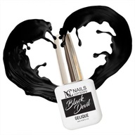 Hybridný lak na nechty Nails Company - Black Devil 6 ml Hybridný lak na nechty Nails Company - Black Devil 6 ml