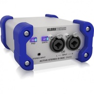 Klark Teknik DN200 V2 - aktívny stereo di-box