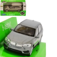 MODEL AUTA WELLY 1:34 BMW X5 STRIEBORNÝ STRIEBORNÝ