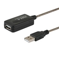 SAVIO EXTENSION USB PORT ACTIVE 10M USB AM – SAVIO EXTENSION USB PORT ACTIVE 10M USB AM –