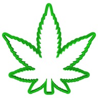 CBD rezačka Forma Marihuana list, konope, 12 cm CBD rezačka Forma Marihuana list, konope, 12 cm