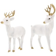2ks Deer Ornaments Xmas Party Favor