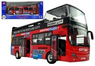 Dvojposchodový autobus so zvukom 1:32 otváracích dverí Dvojposchodový autobus so zvukom 1:32 otváracích dverí