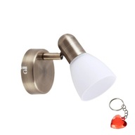 NÁSTENNÁ LAMPA RABALUX ZLATÁ E14 ŠTÝLOVÉ SKLENÉ TIENENIE + ZADARMO NÁSTENNÁ LAMPA RABALUX ZLATÁ E14 ŠTÝLOVÉ SKLENÉ TIENENIE + ZADARMO