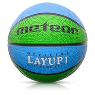 Basketbal Meteor Layup 1 modrá/zelená