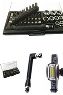 Torx KEYS ZÁSUVKA račňa BIT + TORCH 43 ks