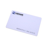 RFID karta, biela, 125 kHz, s logom HDWR