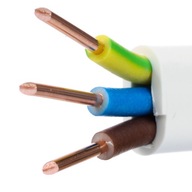 YDYP 3x1,5 plochý medený elektrický kábel, 10 m YDYP 3x1,5 plochý medený elektrický kábel, 10 m