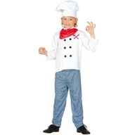 CHEF kuchársky outfit pre deti 128/134 CHEF kuchársky outfit pre deti 128/134