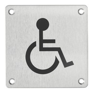 Signalizačný štítok 100 mm WC vypnuté Signalizačný štítok 100 mm WC vypnuté