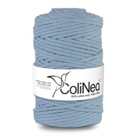 Colinea String sa opliekol pre makramu 100% bavlnu, 5 mm 100 m, modrá Colinea String sa opliekol pre makramu 100% bavlnu, 5 mm 100 m, modrá