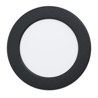 Zápustné svietidlo Eglo Fueva 5 Black 3000K 11,7cm Zápustné svietidlo Eglo Fueva 5 Black 3000K 11,7cm