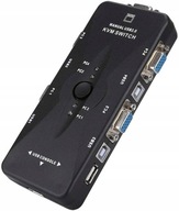 KVM VGA 4x1 Switch 3xUSB HUB BOX KVM VGA 4x1 Switch 3xUSB HUB BOX