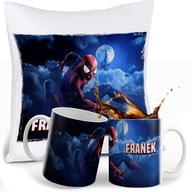 SADA SPIDERMAN HRNČEK + VANKÚŠ + MENO SADA SPIDERMAN HRNČEK + VANKÚŠ + MENO