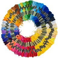 100x Niť Floss 50 COLORS set Airo DMC COLORS 100x Niť Floss 50 COLORS set Airo DMC COLORS