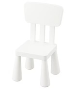 Bezpečnostná stolička IKEA MAMMUT biela pre dieťa
