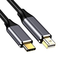 Kábel Thunderbolt USB-C Mini DisplayPort 4K 60Hz Kábel Thunderbolt USB-C Mini DisplayPort 4K 60Hz