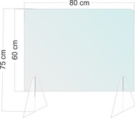 Plexi kryt 80x60x75 plexi stojace plexi 3mm Plexi kryt 80x60x75 plexi stojace plexi 3mm
