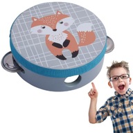 ADAM TOYS Tamburína, drevená líščia tamburína ADAM TOYS Tamburína, drevená líščia tamburína