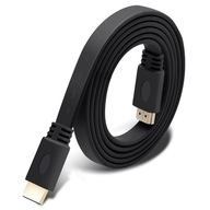 3M plochý HDMI kábel FULL HD 1080p 4K UHD SLIM